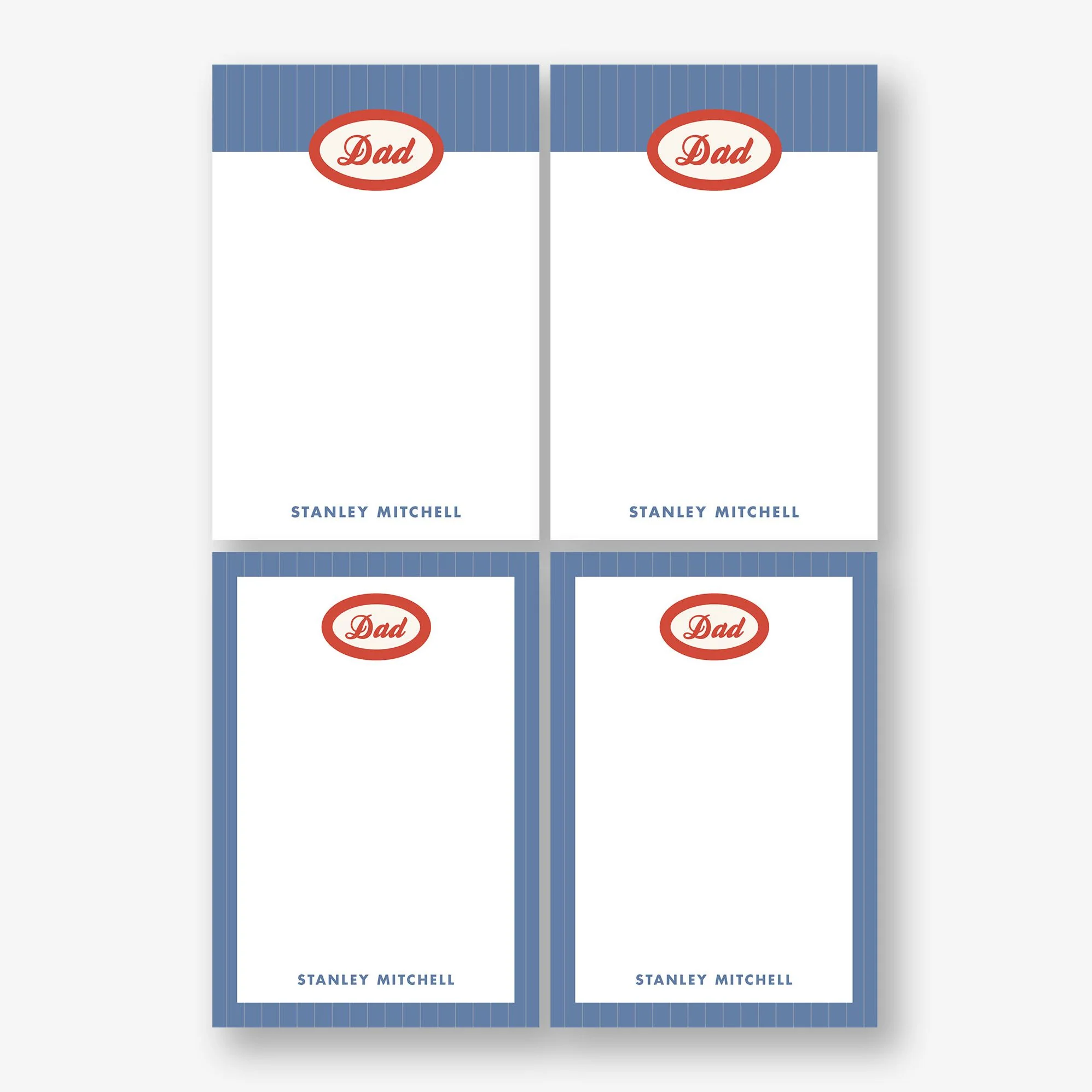Dad's Workshirt Notepad Set - Image 2