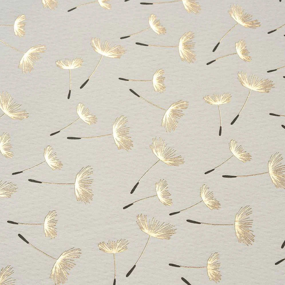 Dandelions Gold Fine Paper - Image 2