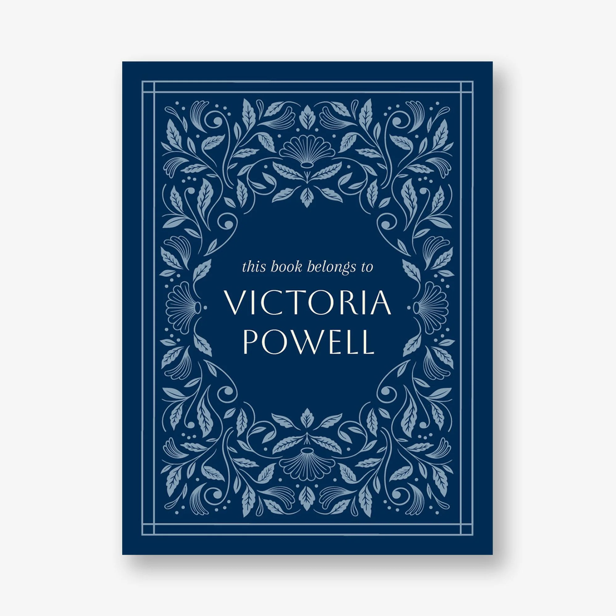 Dark Foliage Filigree Adhesive Bookplates - Image 4