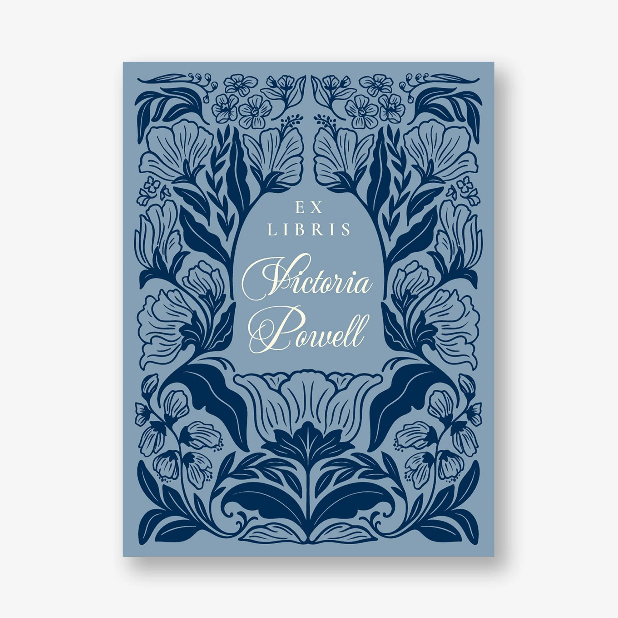 Deco Floral Frame Adhesive Bookplates - Image 3