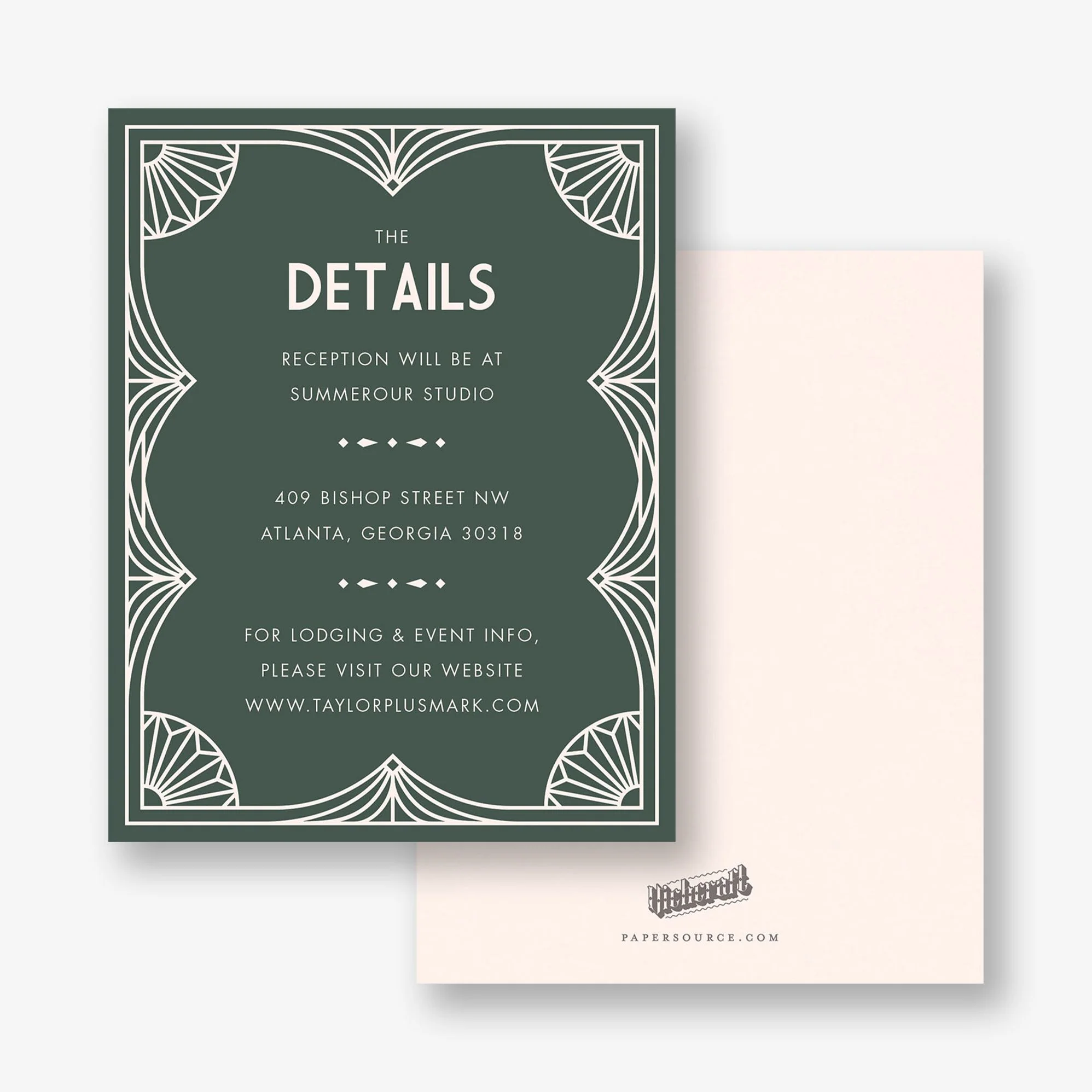 Deco Frame Information Card - Image 2