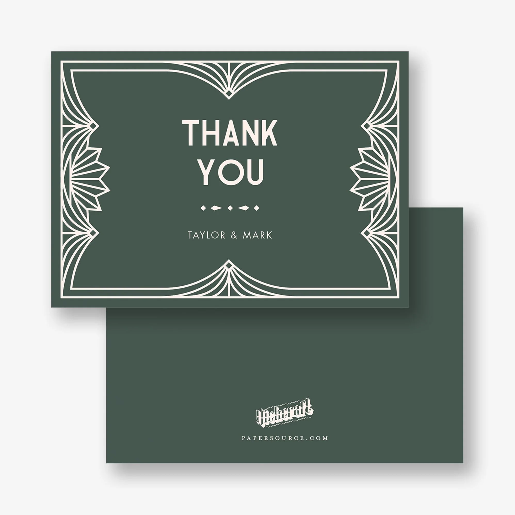 Deco Frame Thank You Card - Image 3