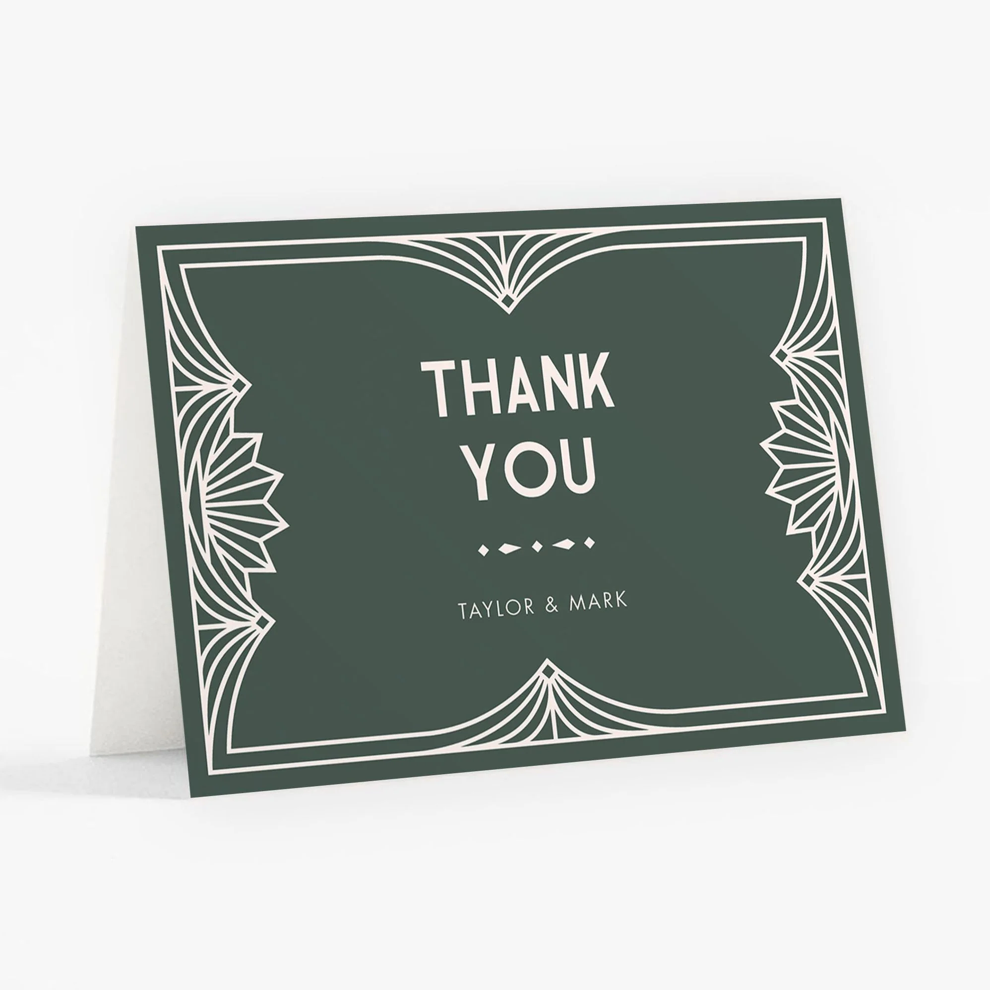Deco Frame Thank You Card - Image 4