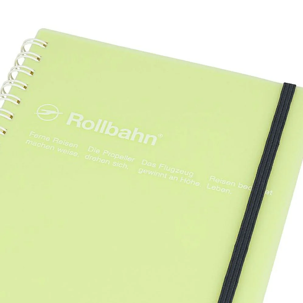 Delfonics Rollbahn Clear Green Notebook - Large - Image 2
