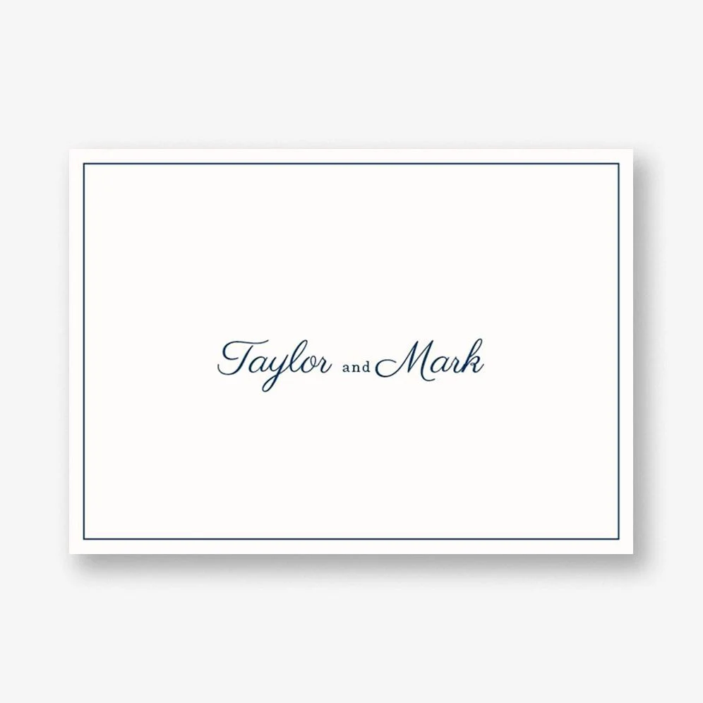 Delicate Border Stationery