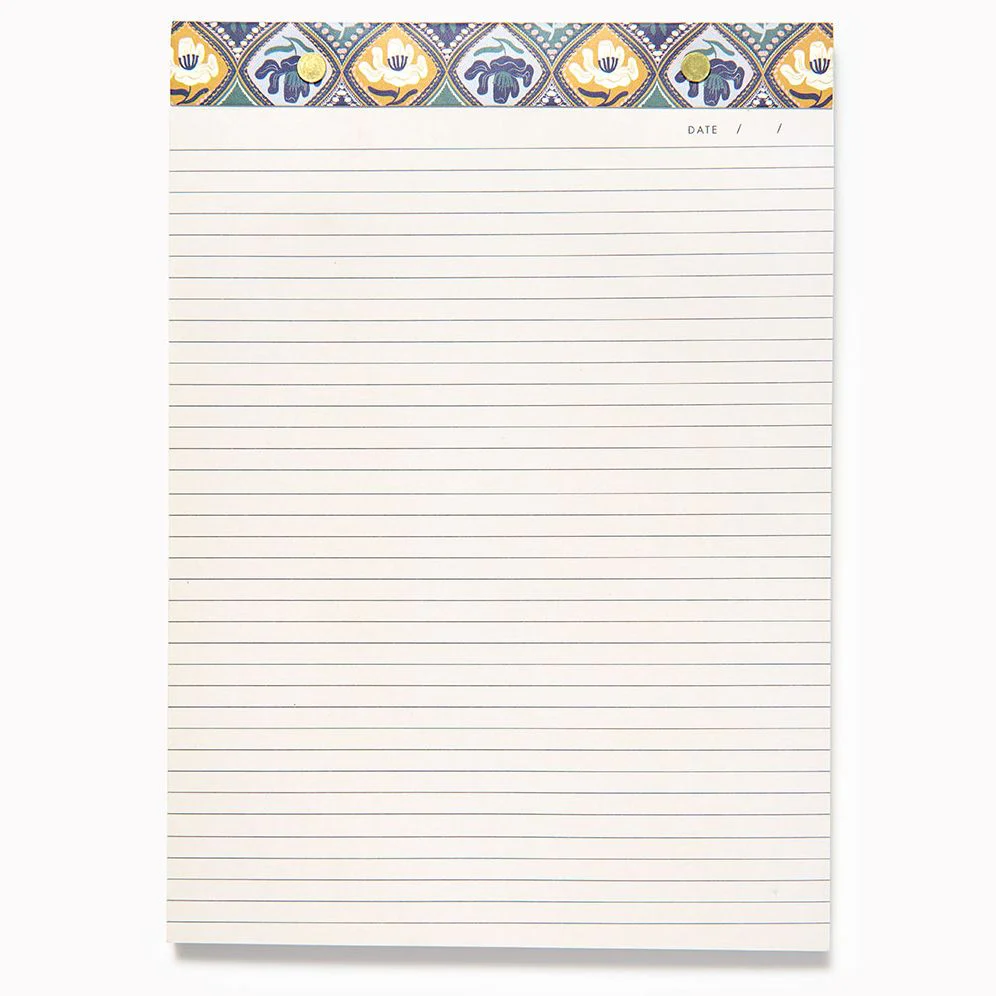 Diamond Floral Legal Pad - Image 2