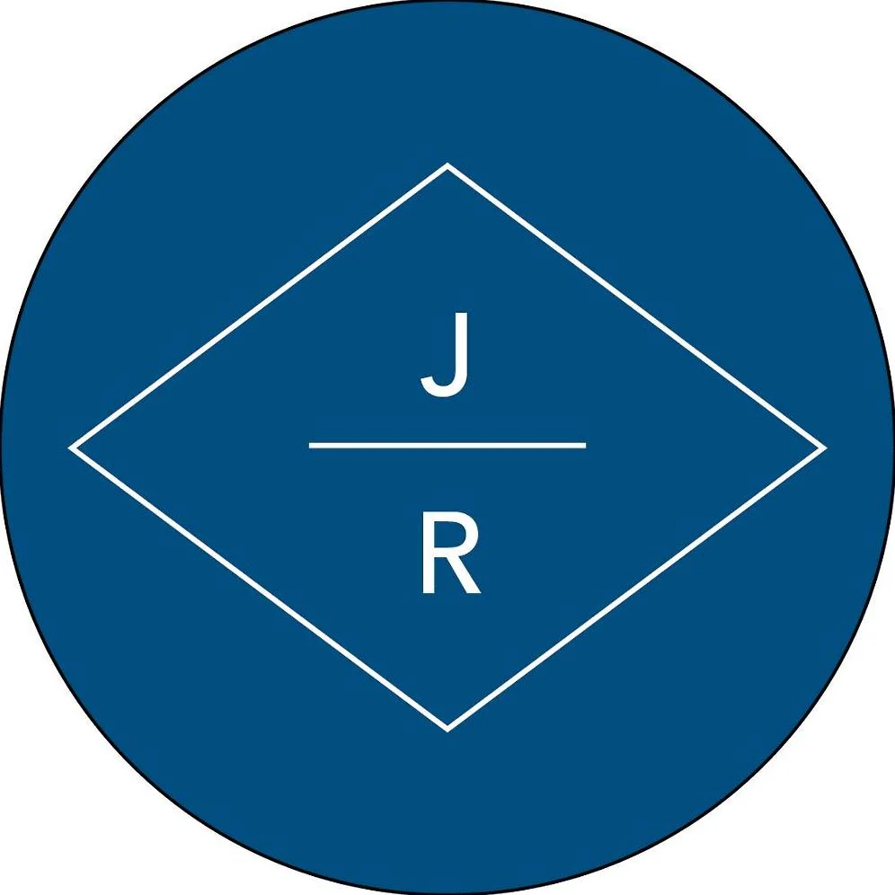Diamond Monogram Circle Labels