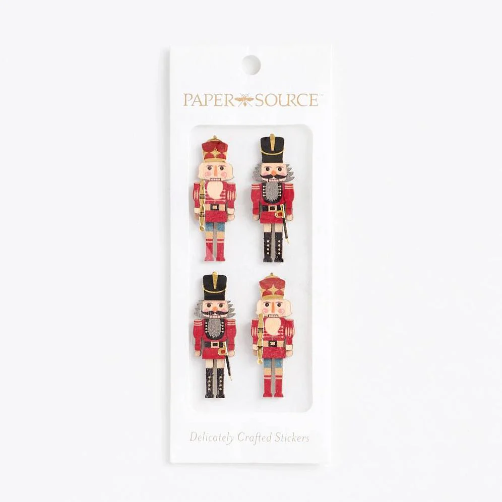 Dimensional Nutcracker Stickers - Image 3