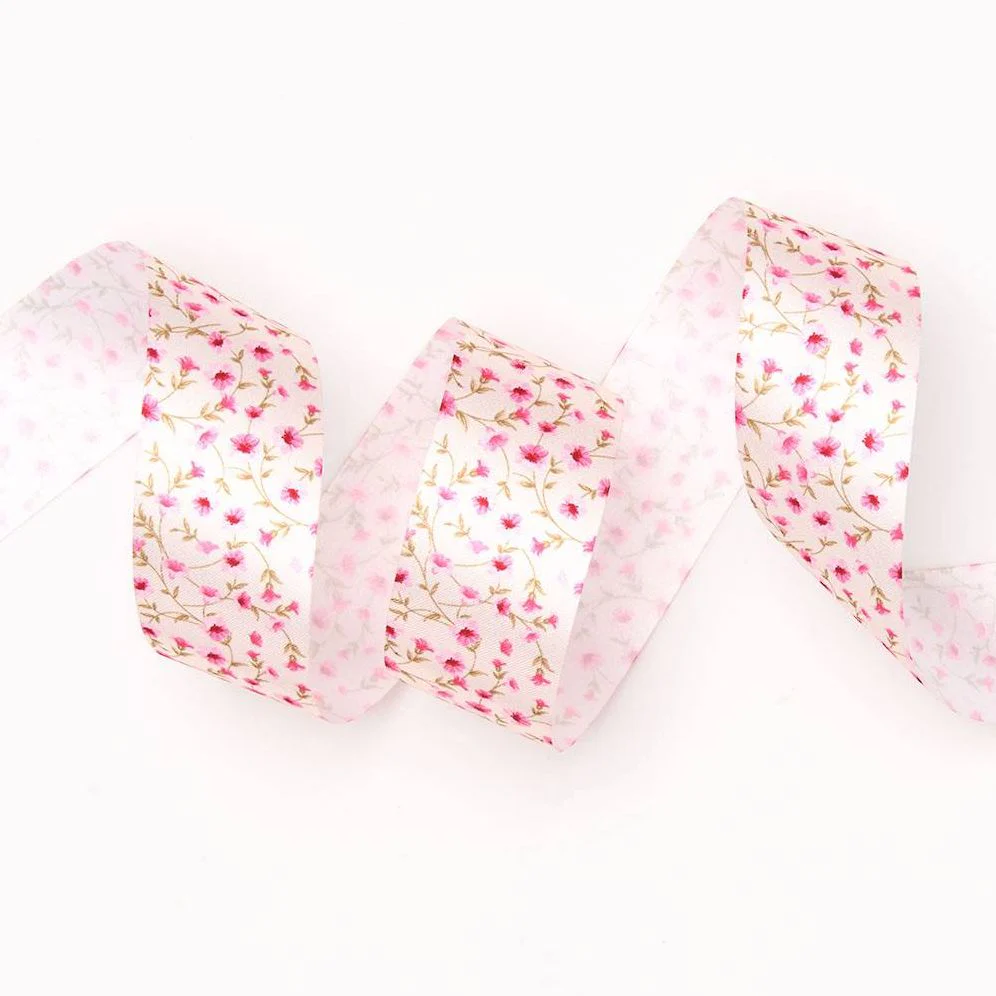 Ditsy Floral Ribbon 1.5" 10 YD - Image 2