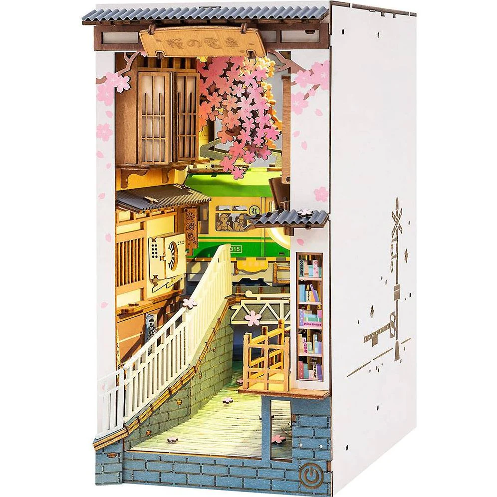 DIY Miniature Bookend: Sakura Tram - Image 15