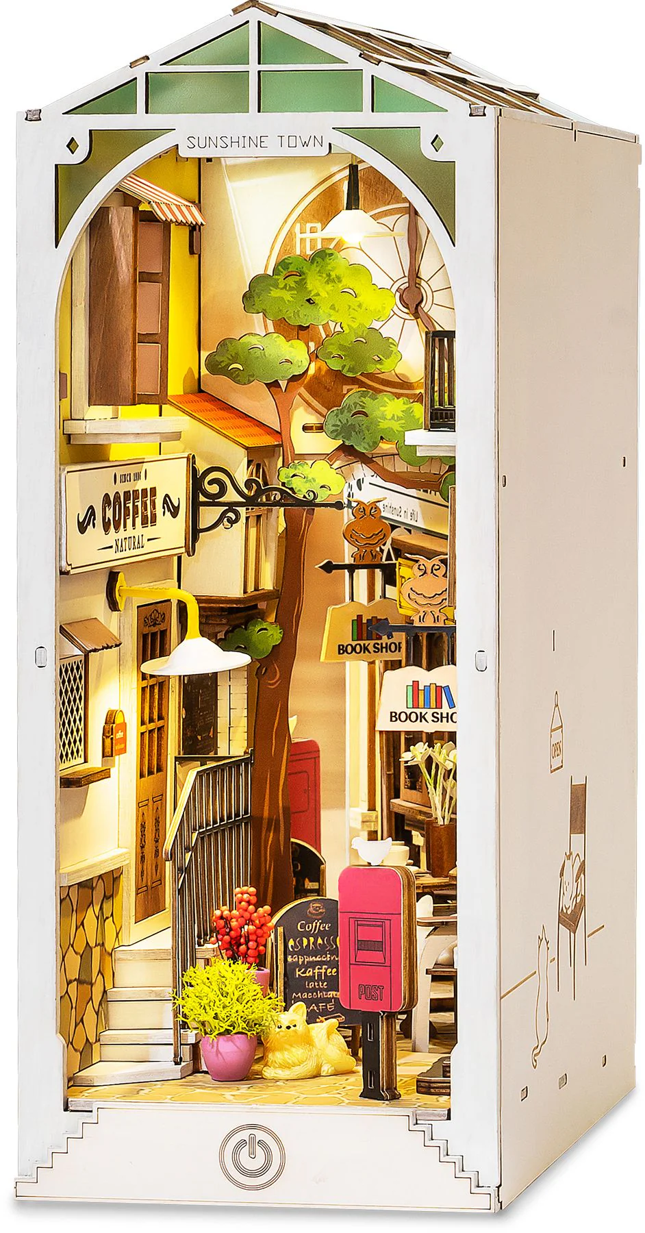 DIY Miniature Bookend: Sunshine Town - Image 4