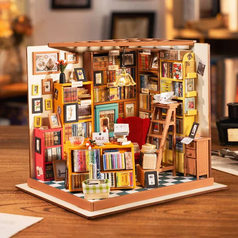 DIY Miniature House Sam's Study - Image 4