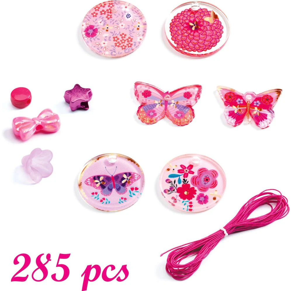 DJECO Butterflies Beads and Jewelry Kit - Image 8