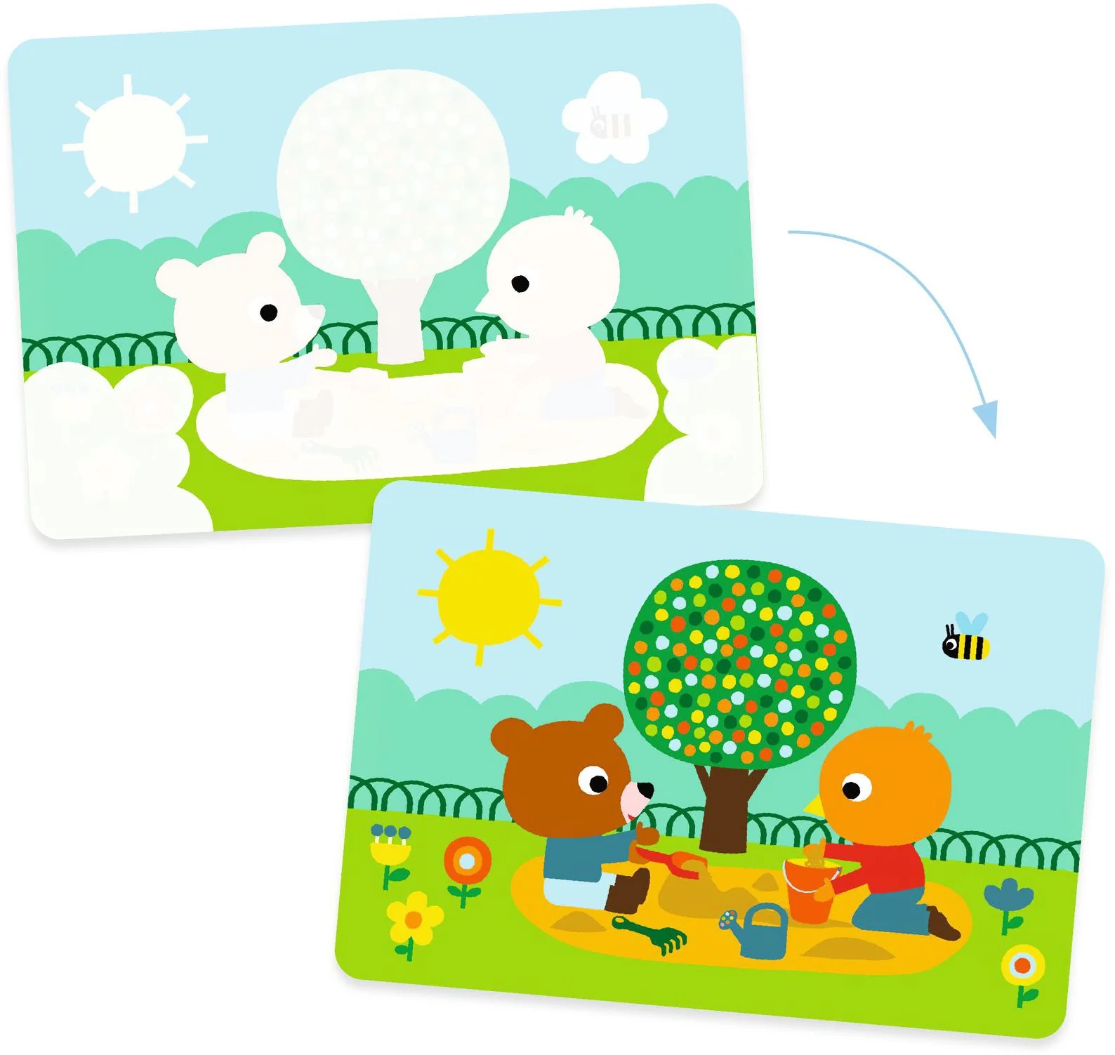 DJECO In the Park Magic Coloring - Image 2