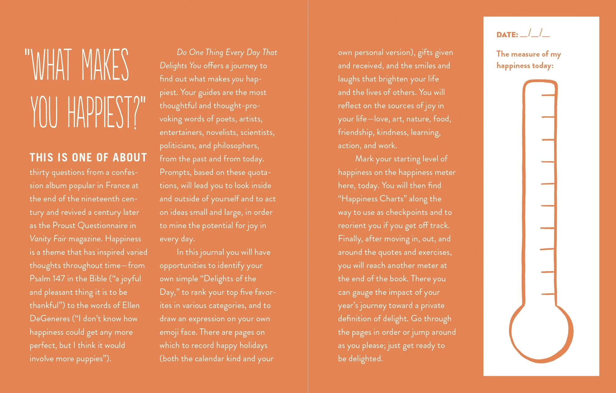 Do One Thing Every Day That Makes You Happy: A Journal - Image 2