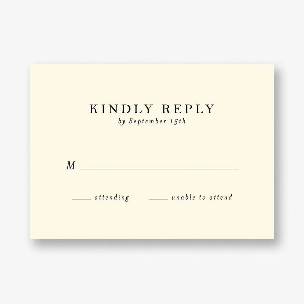Dogwood Blossom Response Card