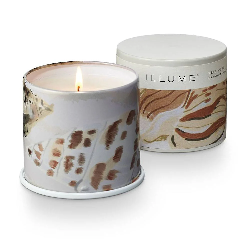 Driftwood Large Vanity Tin Candle