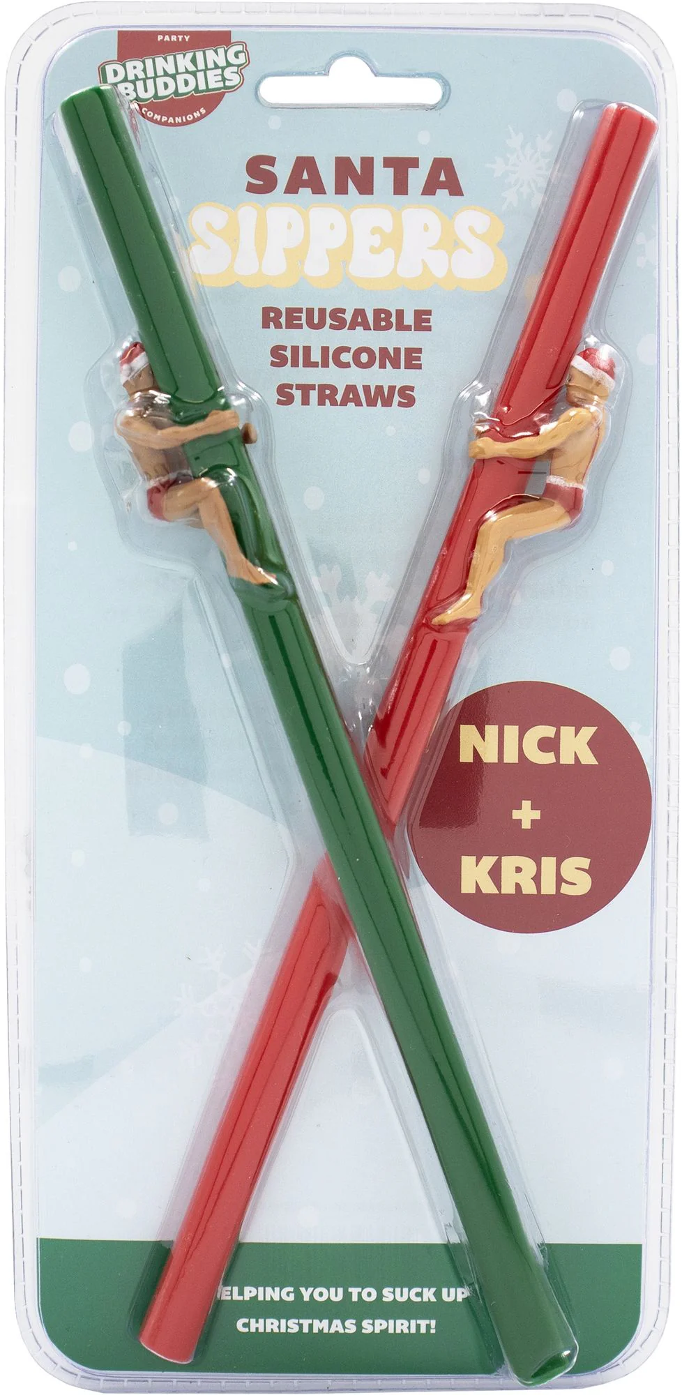 Drinking Buddies Festive Drink Straws - Image 4