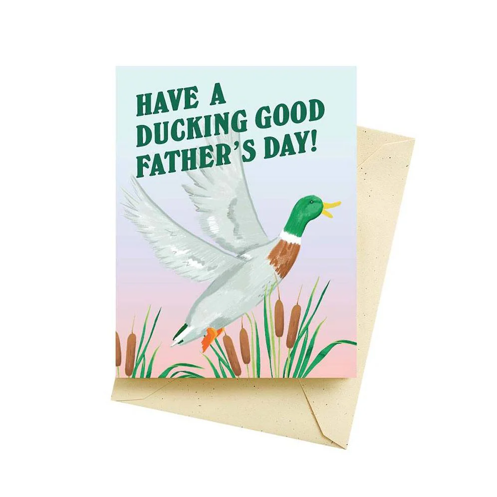 Ducking Great Dad Father's Day Card