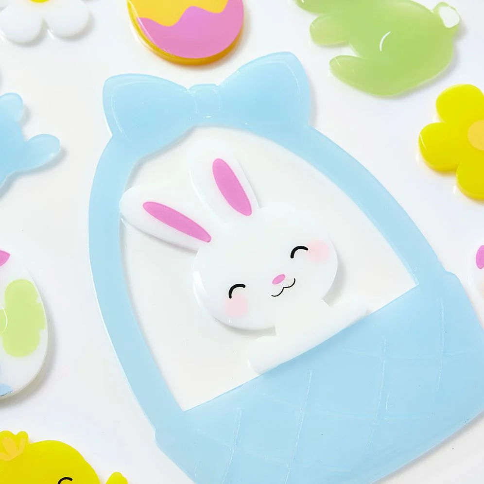 Easter Basket Window Gel Clings - Image 2