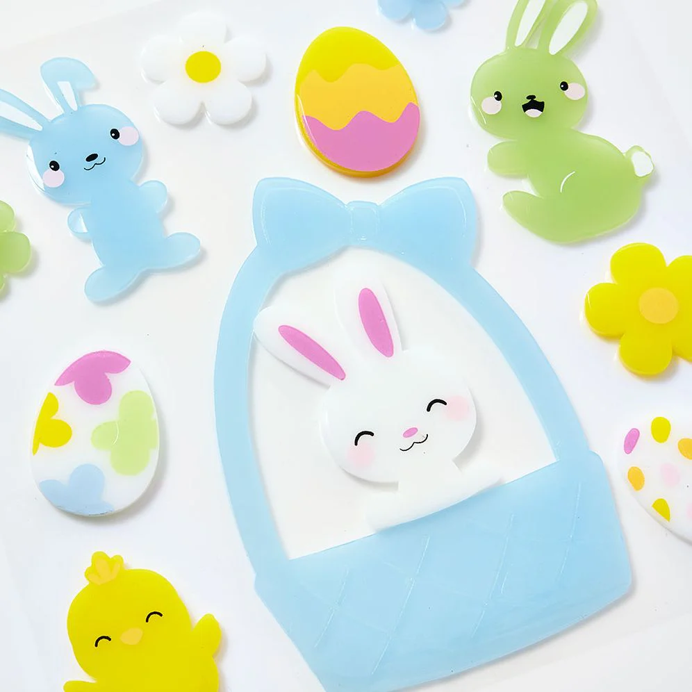 Easter Basket Window Gel Clings - Image 4