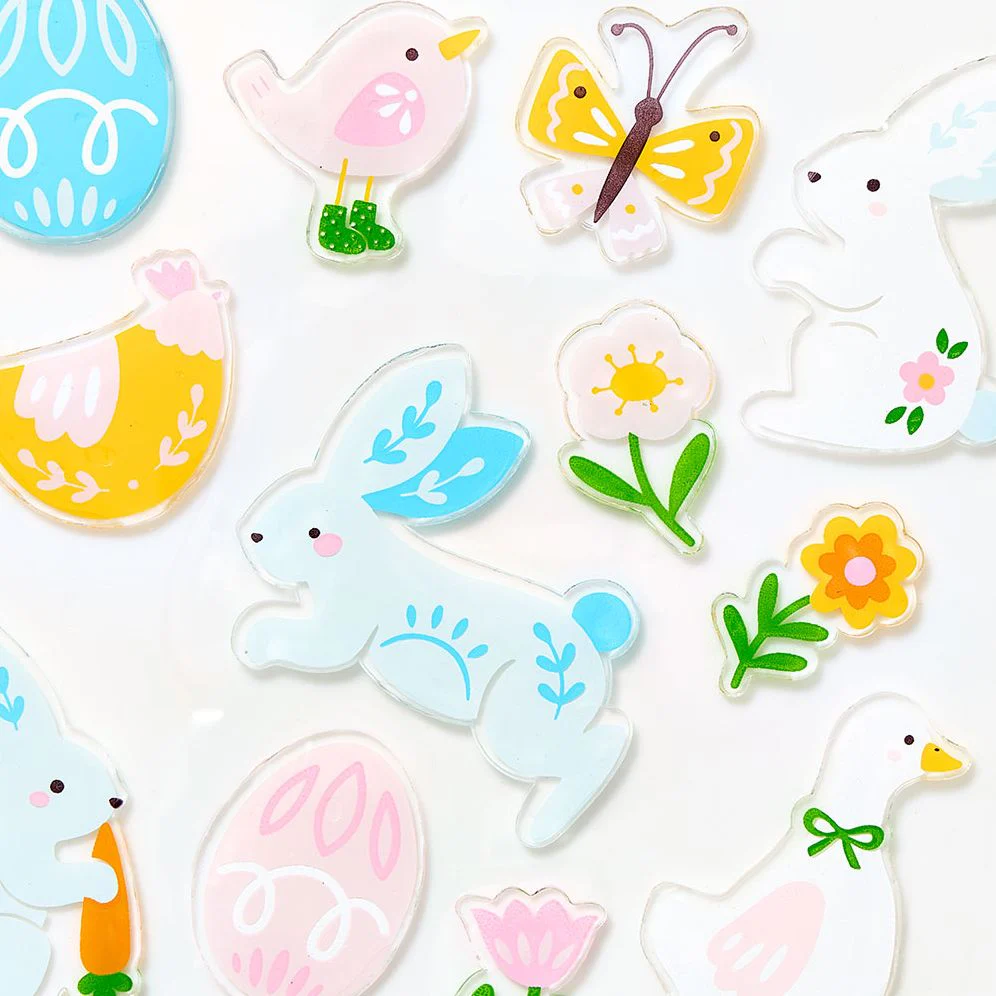 Easter Gel Clings Set of 12 - Image 2