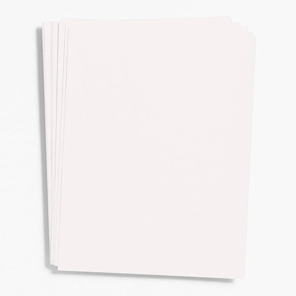 Eco White Paper 8.5" x 11"