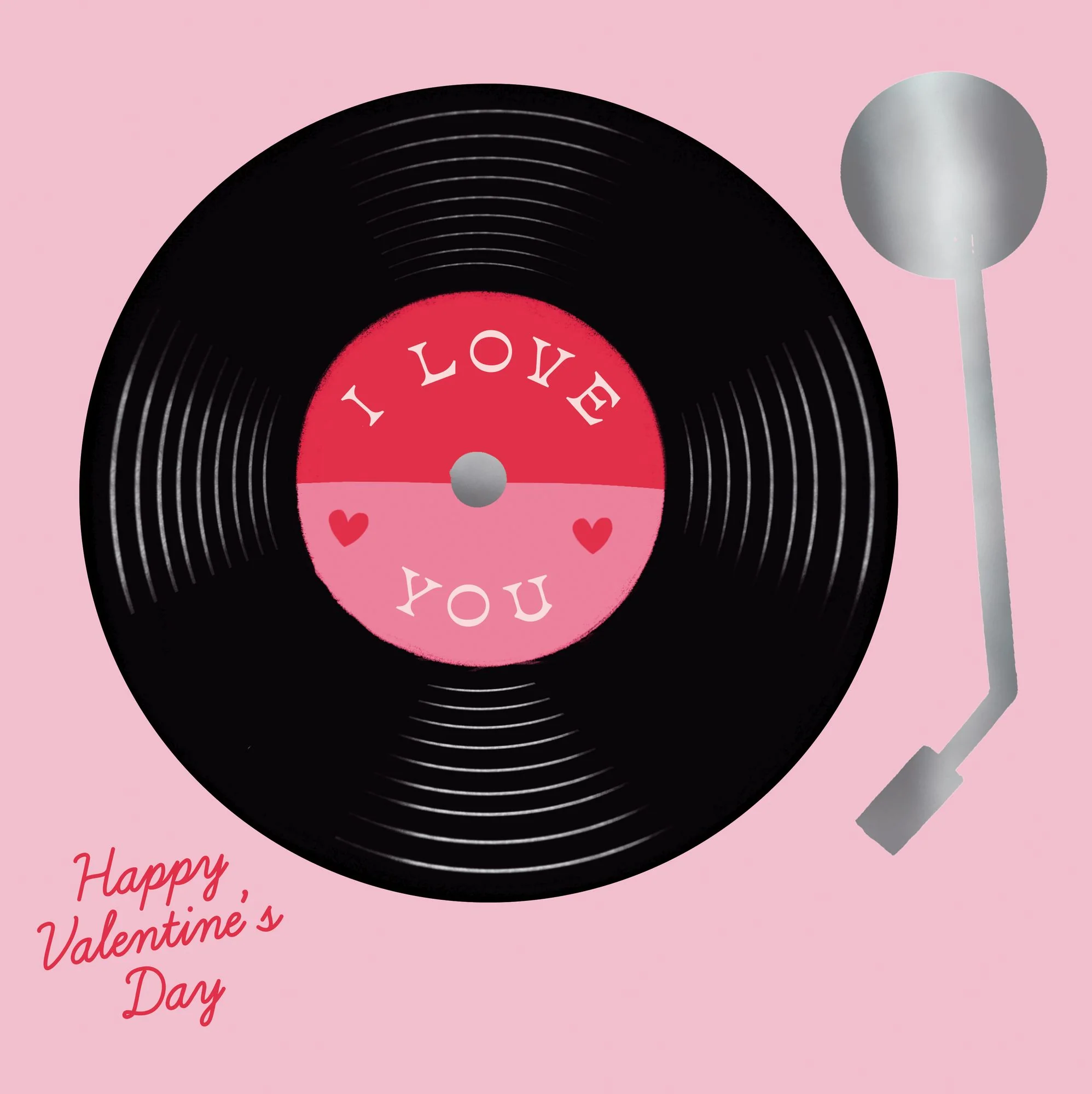 Embellished For The Record Valentine's Day Card - Image 2
