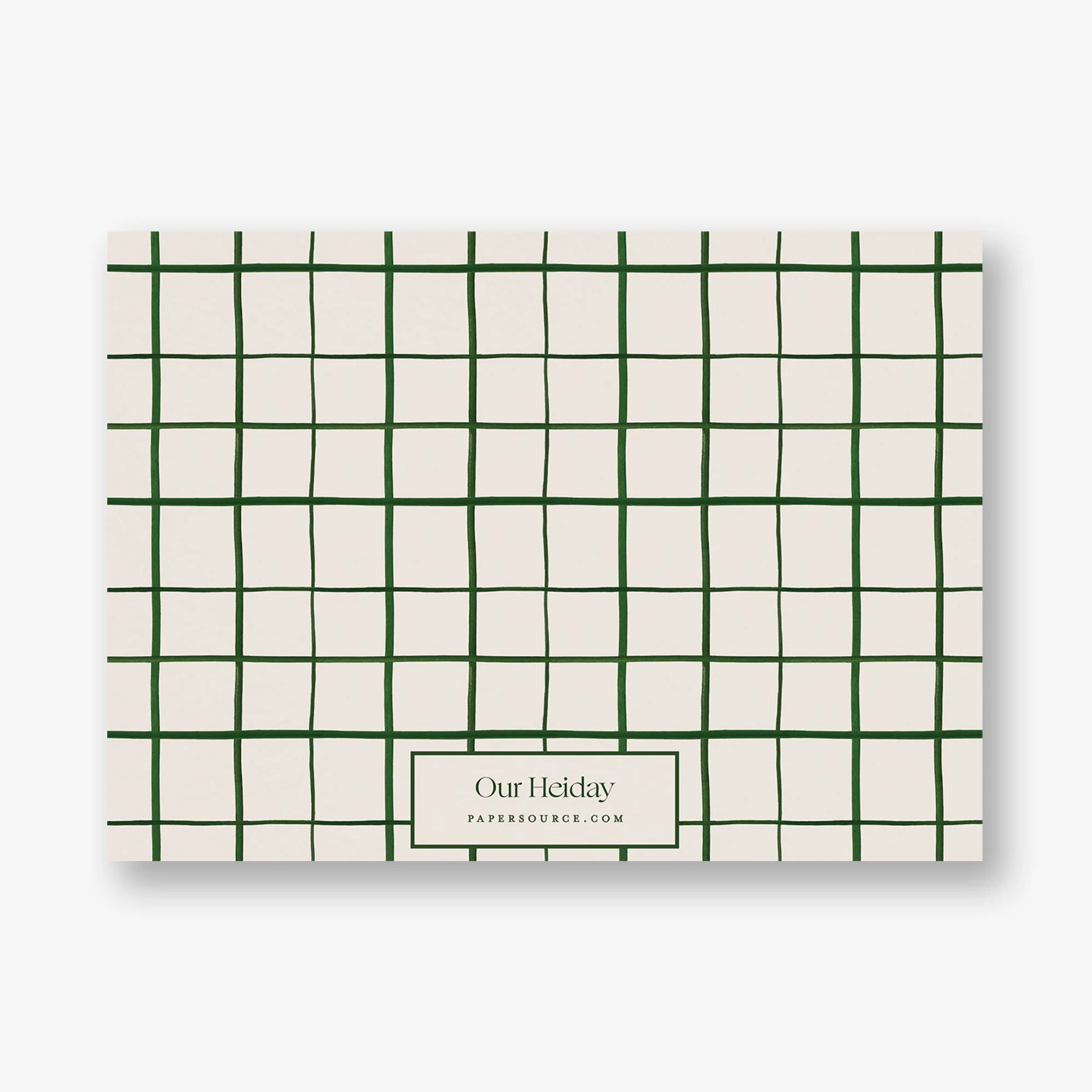Emerald Grid Stationery - Image 3