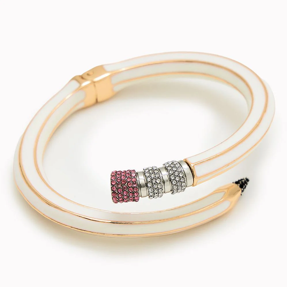 Enamel Pencil Bracelet