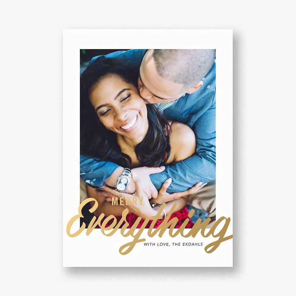 Evelina Holiday Photo Card