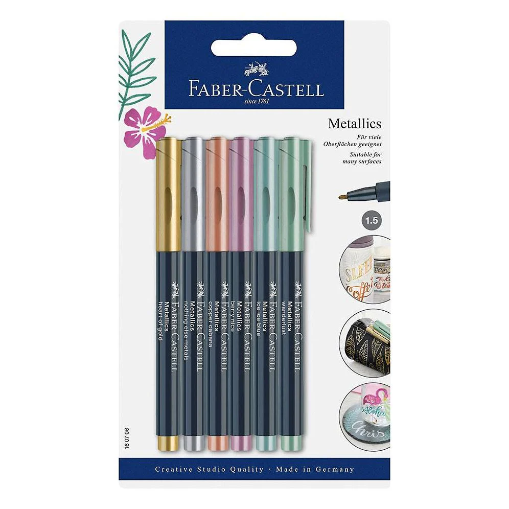Faber Castell Creative Studio Metallic Markers - Image 8