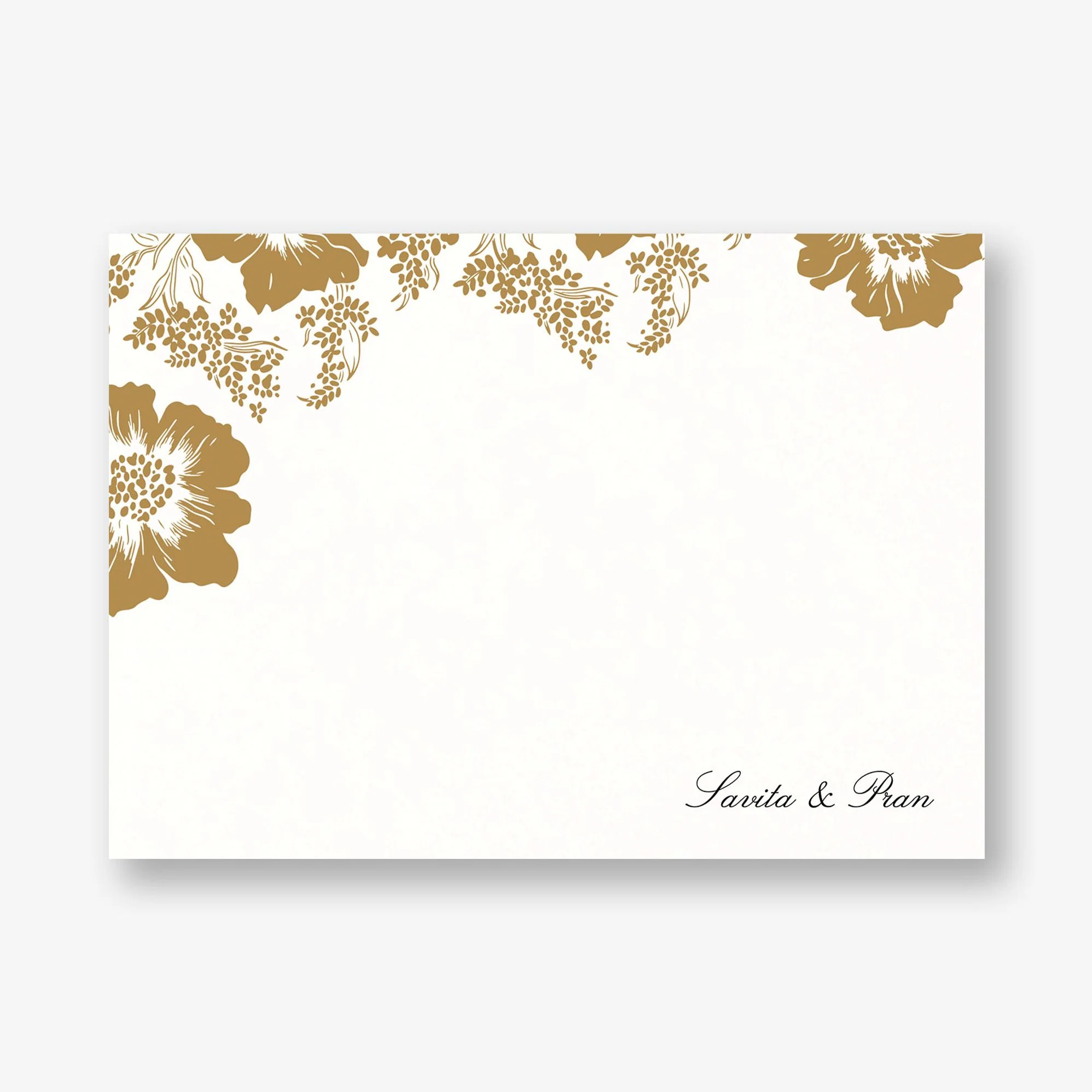 Falling Poppies Stationery
