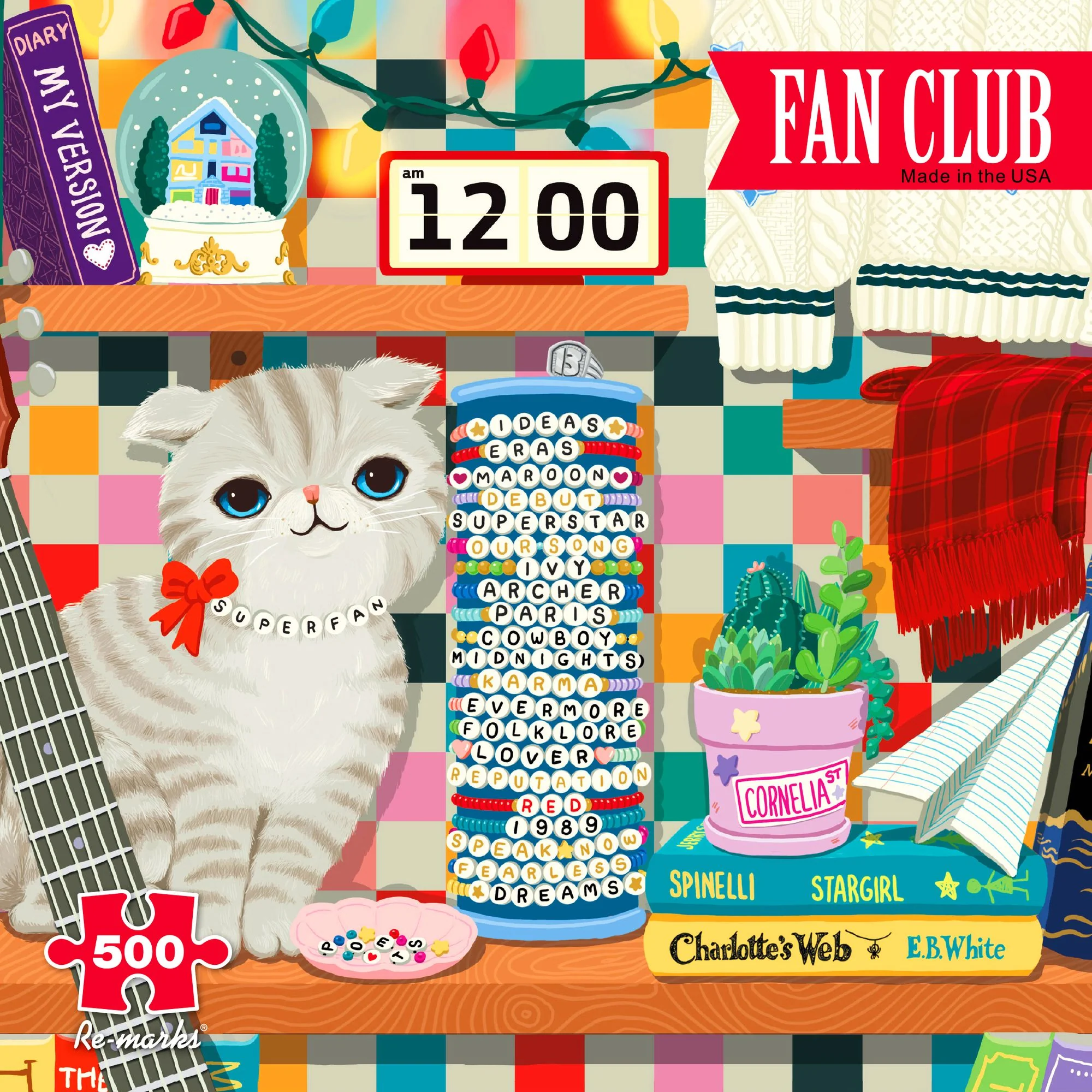 Fan Club 500-Piece Jigsaw Puzzle - Image 2
