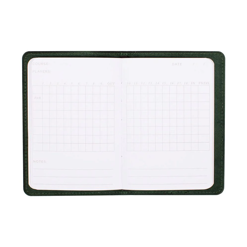 Faux Leather Golf Score Keeper and Tee Holder - Image 4