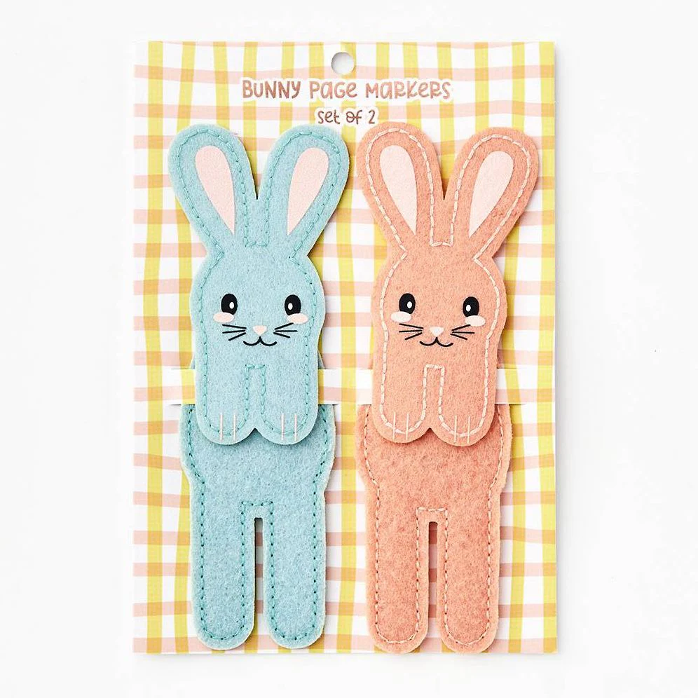 Felt Bunny Page Markers