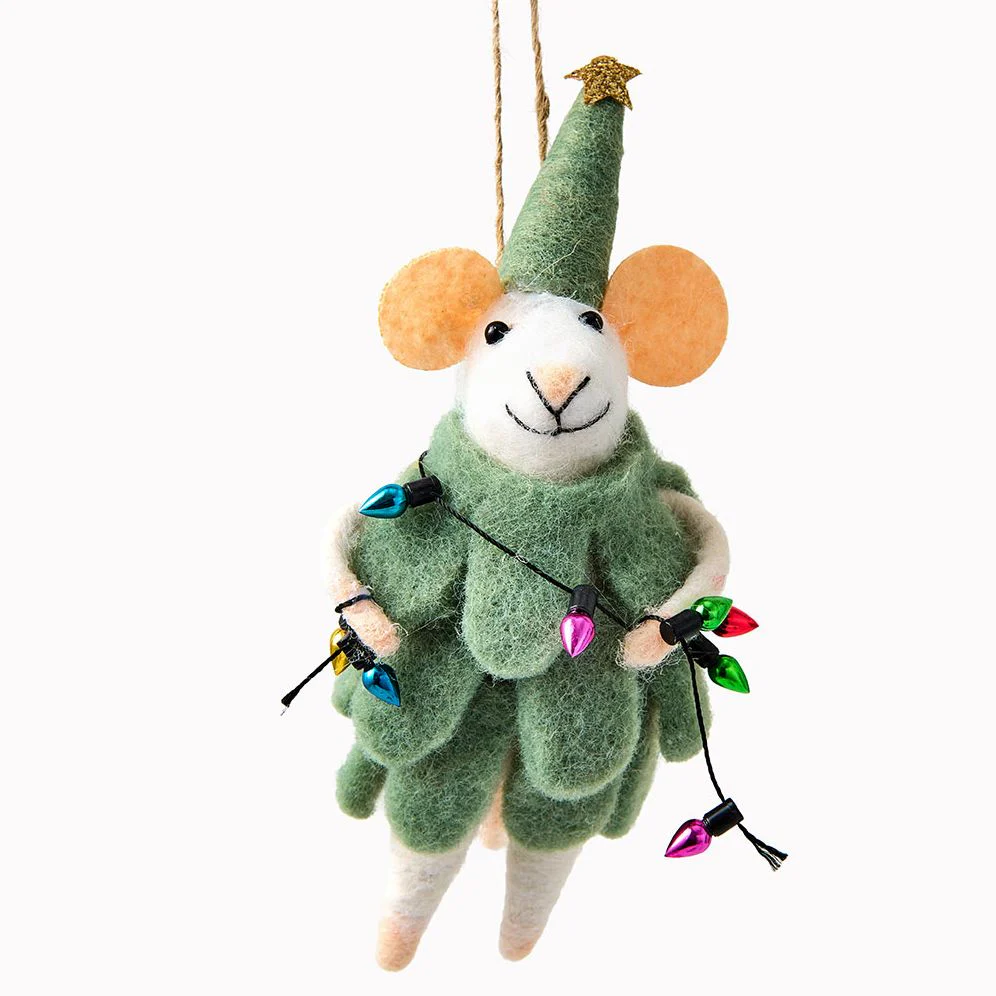 Felt Holiday Mice, Assorted - Image 4