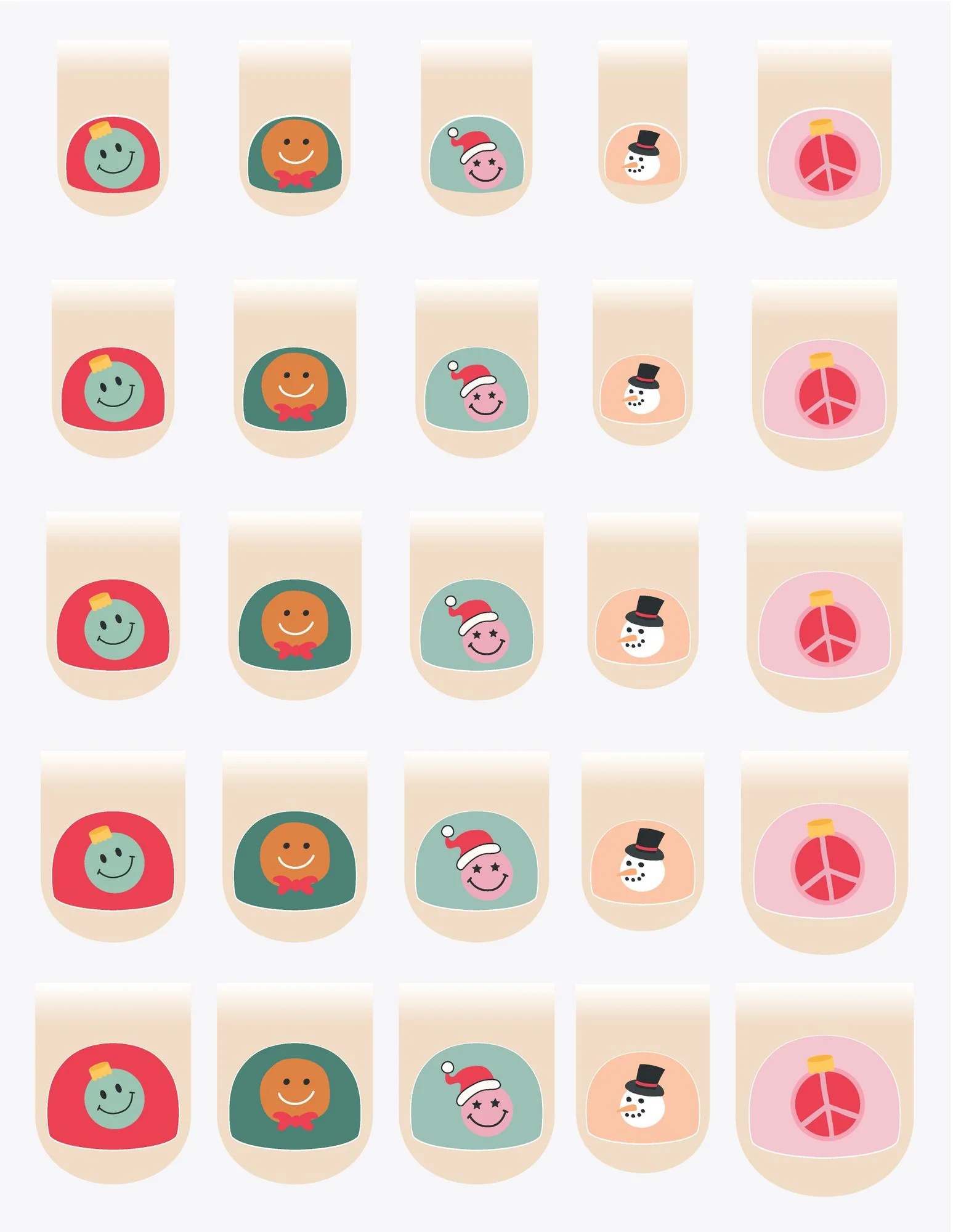 Festive Fingernail Friends - Image 2