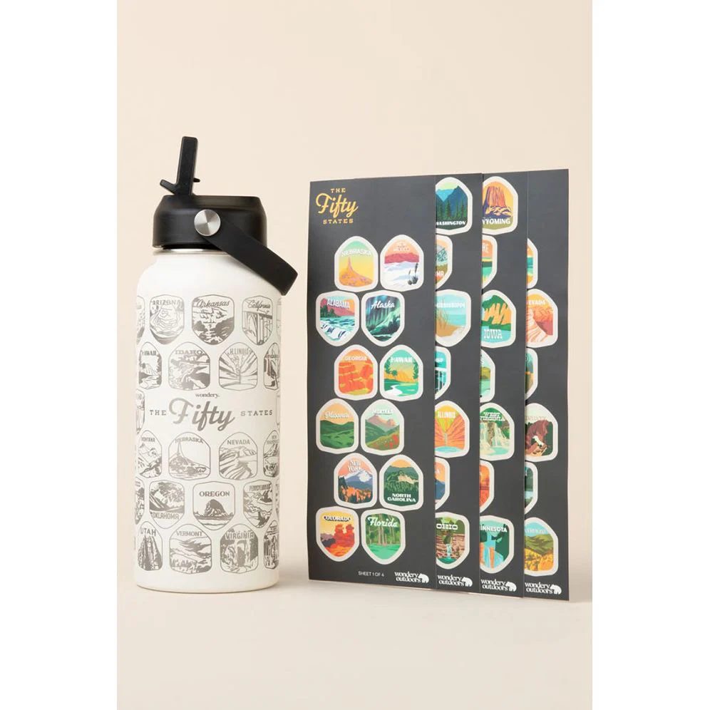 Fifty States Bucket List Bottle - Image 4