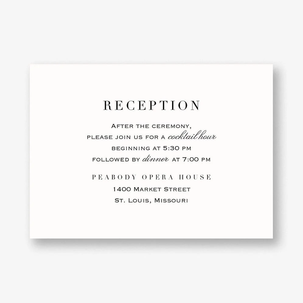Fineline Foil Information Card