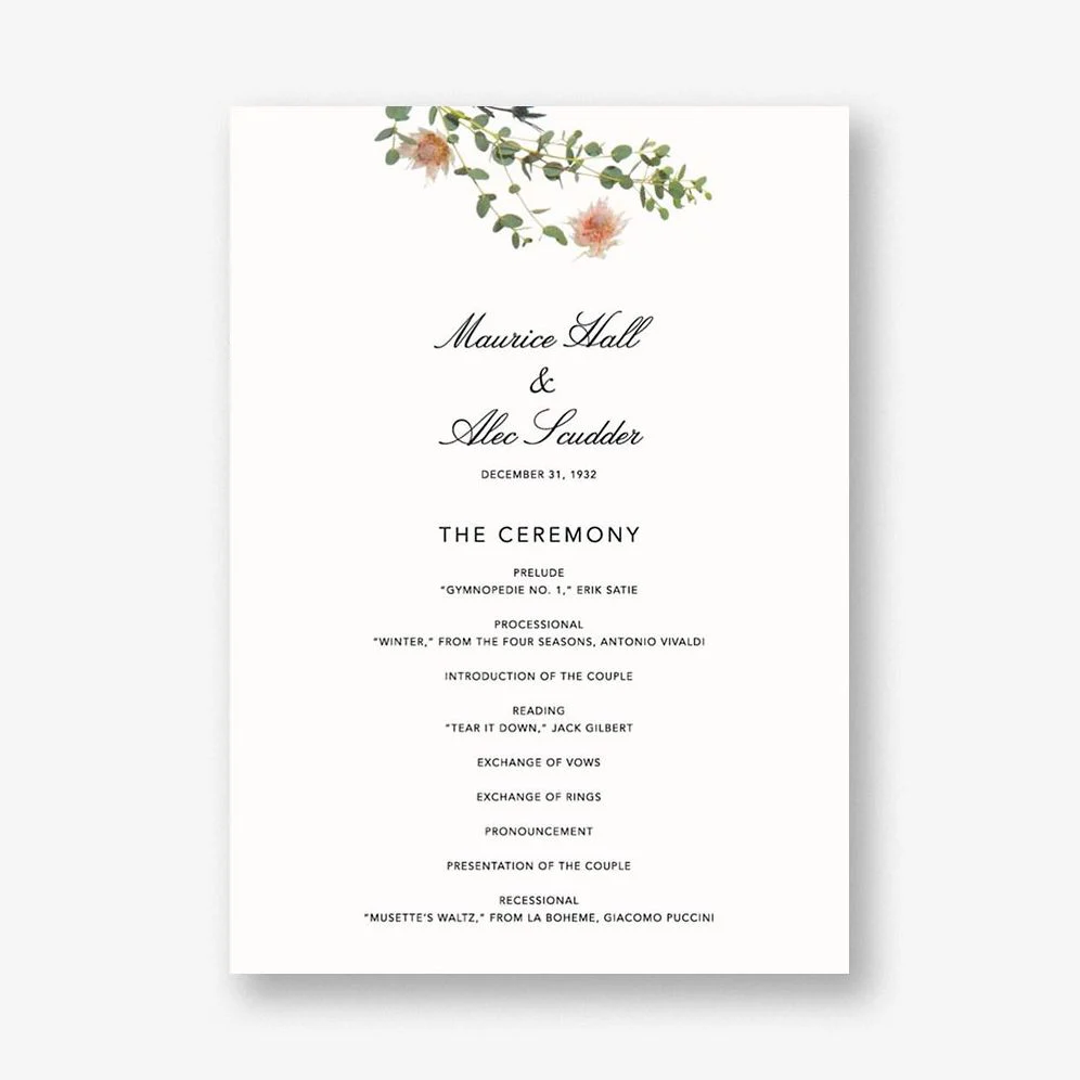 Fleurs Sauvages Program