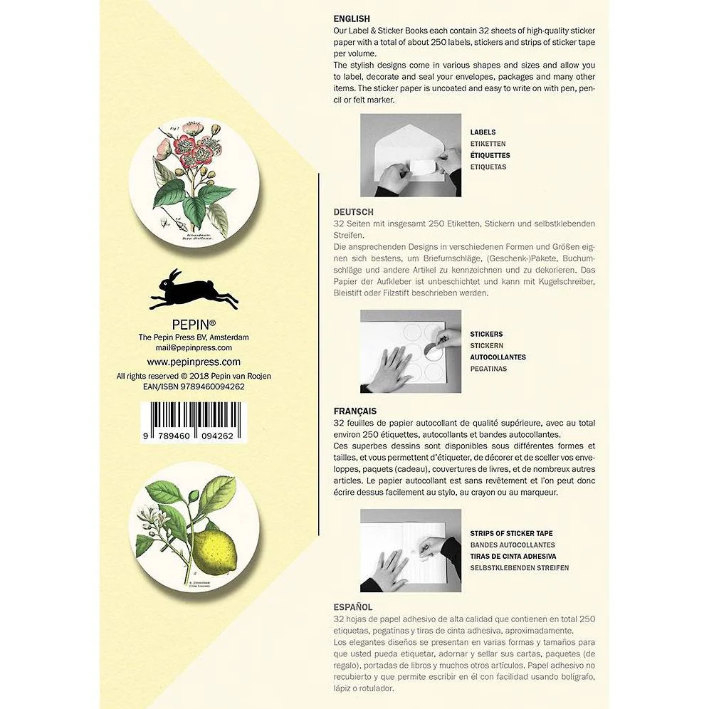 Flora Label, Sticker & Tape Book - Image 9