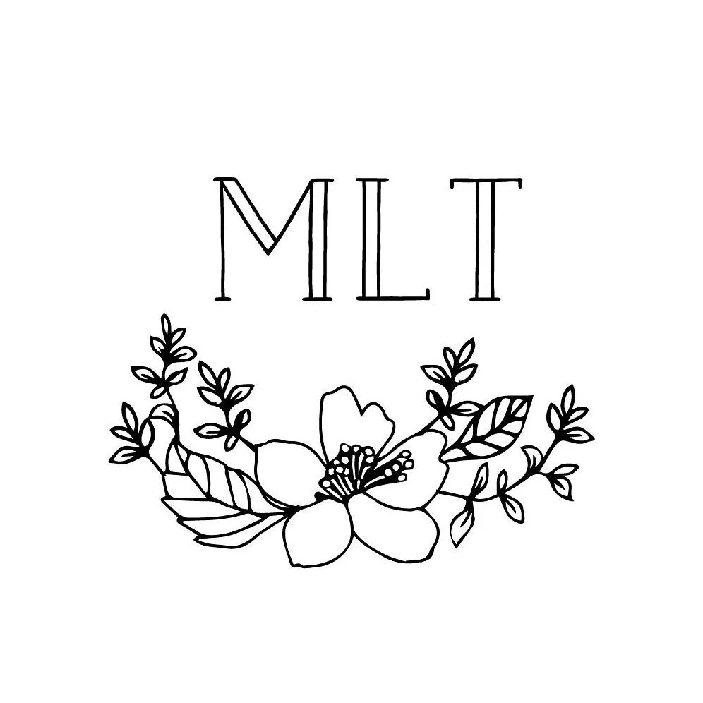 Floral Crest Frame Custom Stamp and Stamp Tool