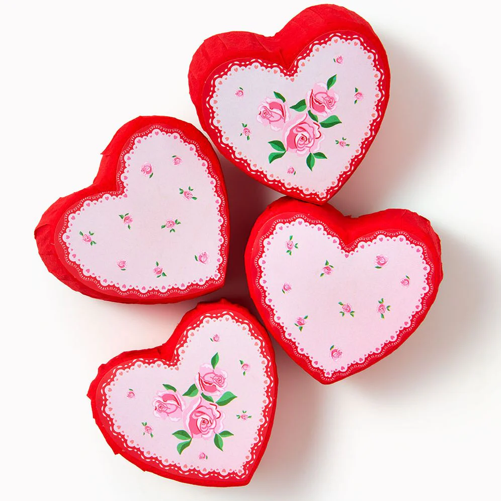 Floral Hearts Surprise Balls Set of 4 - Image 2