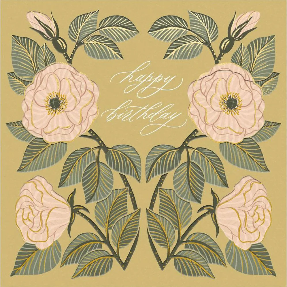 Floral Sublime Birthday Card