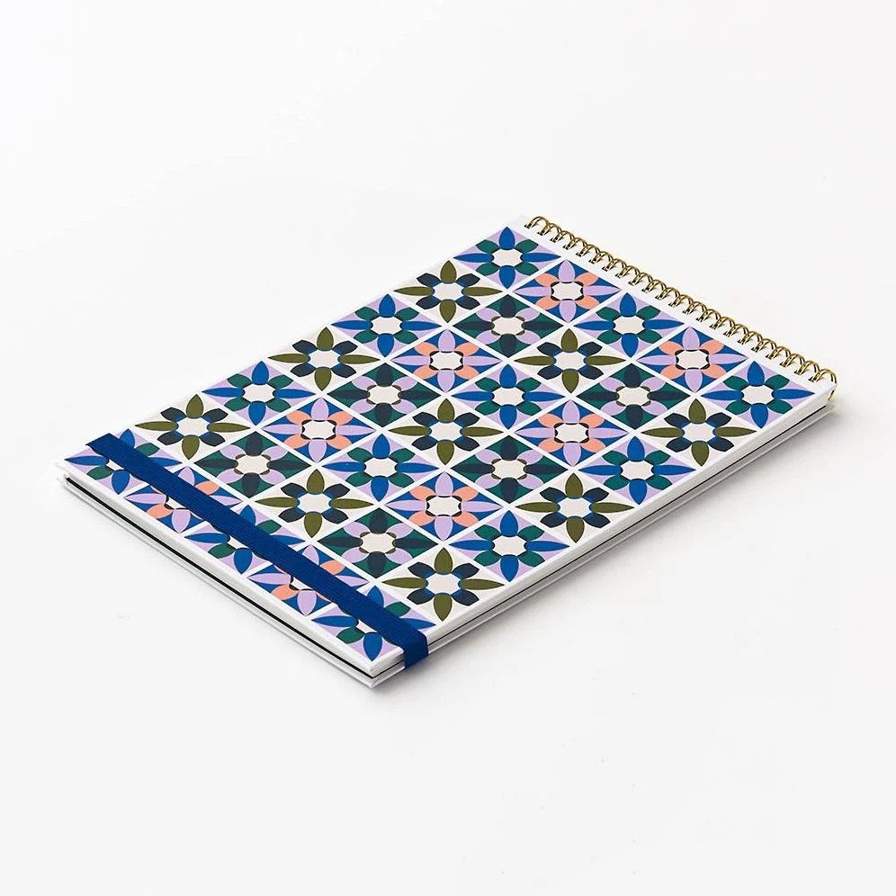 Floral Tile Paper Sketchpad - Image 2