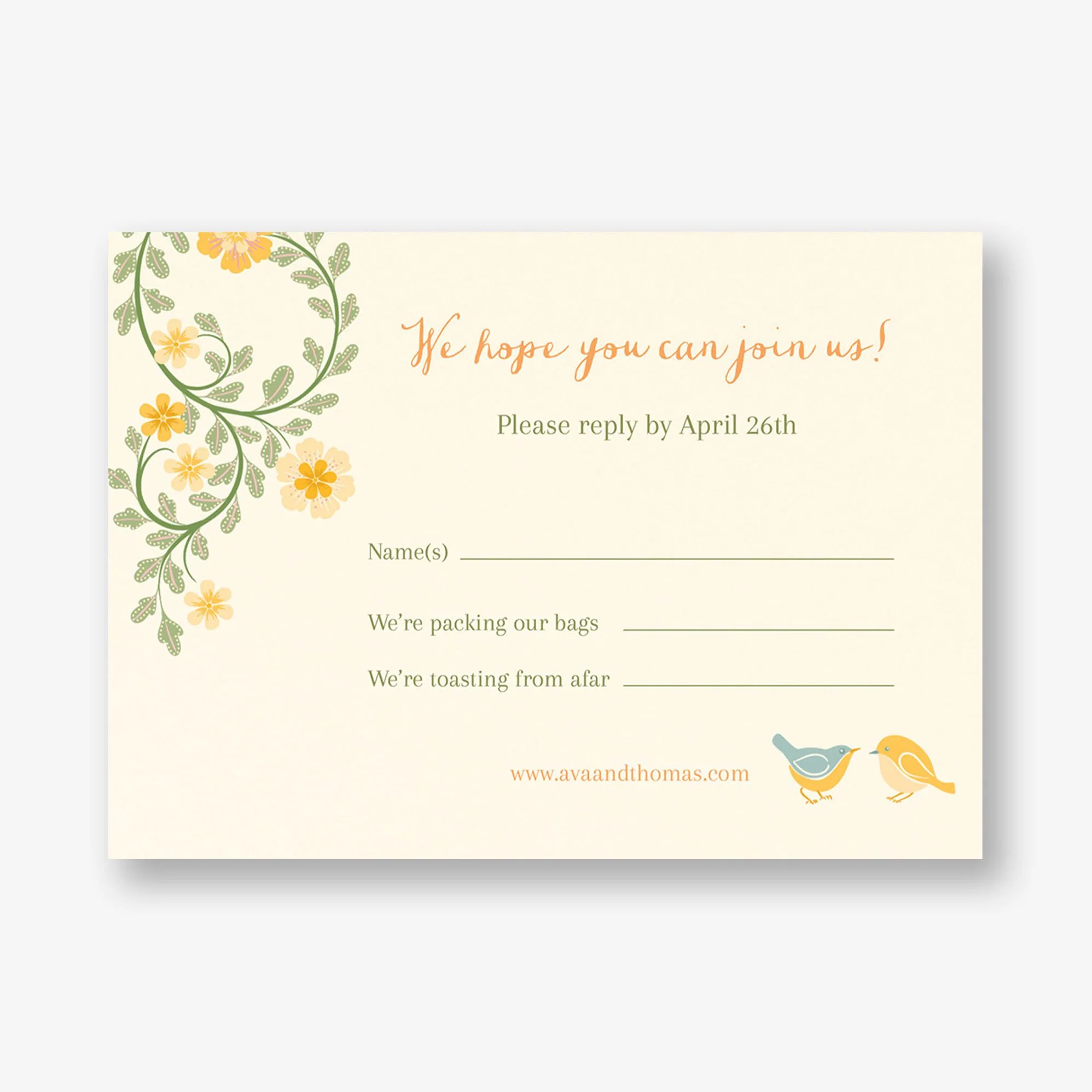 Flower Garden Response Card - Image 6