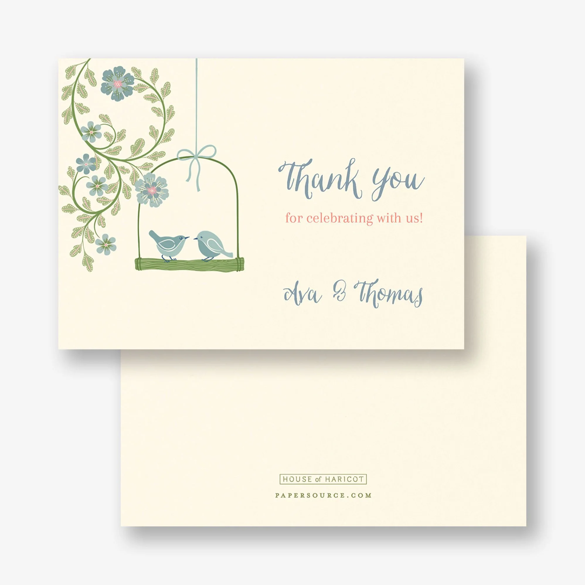 Flower Garden Thank You Card - Image 2