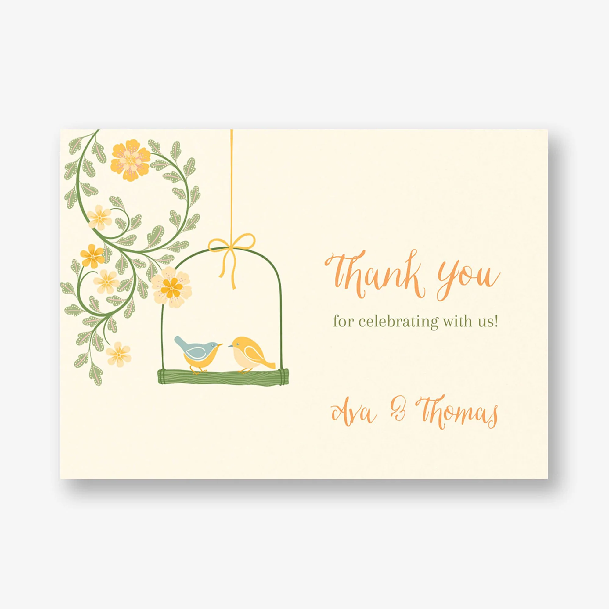 Flower Garden Thank You Card - Image 3