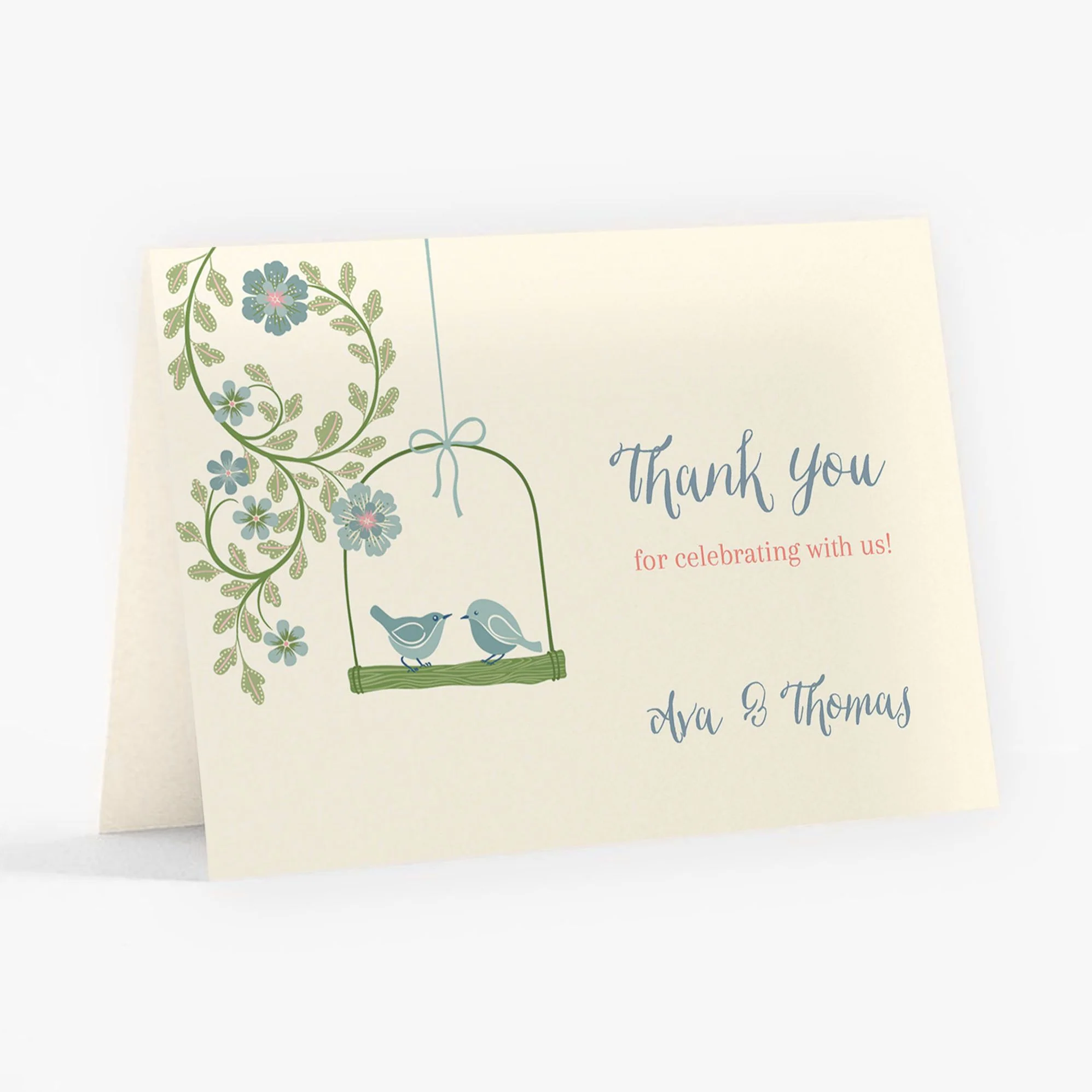 Flower Garden Thank You Card - Image 4